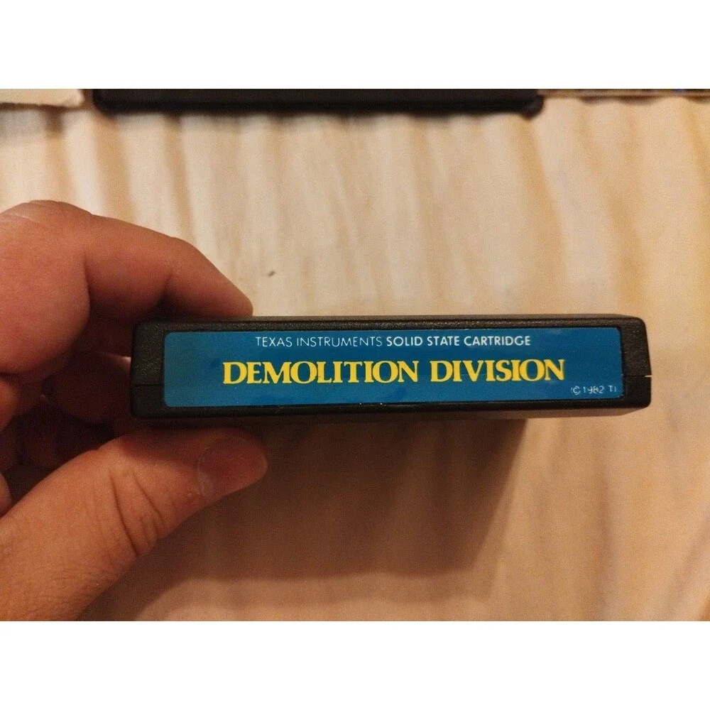 Texas Instruments TI-99/4A - Demolition Division - Complete In Box - Tested